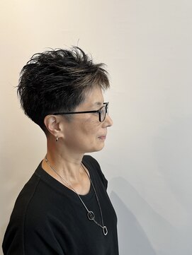 ピュアソウル(Pure Soul) 【カットで髪質改善】NYドライカット★刈り上げベリーショート