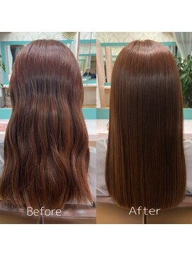 リンダ 室見店(LINDA) 【髪質改善縮毛矯正】美革ストレート