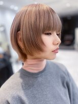 シュク 高円寺(SYUK)&nbsp;SYUK kazu 【高円寺 顔まわりカット 髪質改善 ハイライト 】