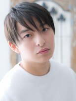 モッズヘアー メン 戸田公園店(mod's hair men)&nbsp;長めバングがポイント！マットブラウンウルフショートd戸田公園