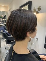 エイチツーオーアヴェダ 渋谷ヒカリエＳｈｉｎＱｓ店 クロードモネＨ２Ｏアヴェダ 丸みショート/渋谷/渋谷駅
