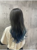 ロングのグラデーションカラー!