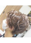 ショートミックスパーマ