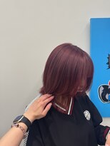 ジュネス 奈良橿原(Jeunesse)&nbsp;【ブリーチカラー】秋のワインレッド