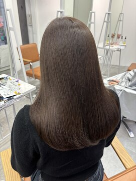 ネクストハラジュク(NEXT HARAJUKU) ボブルフ黒髪スタイル小顔に見えるスタイル