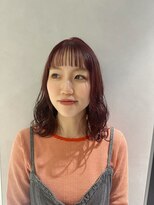 リアン バイ キートス(Lien by kiitos)&nbsp;暖色カラー/チェリーレッド/カシスカラー/オン眉