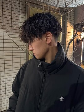 ゴーズゴードットビー 吉祥寺(go s go .b) ツイストスパイラル/メンズカット/メンズパーマ/ダウンパーマ