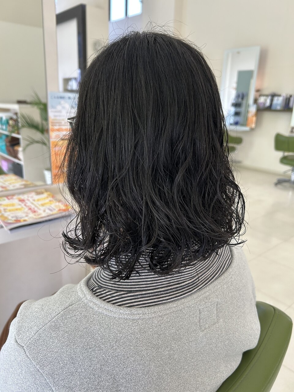 デジタルパーマセミロング 【y－３００】 ｜ 自由が丘・学芸大学・中目黒の美容室 ALICe by AFLOATのヘアスタイル ｜  Rasysa（らしさ）