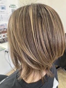 ヘアーズ エム美容室 ショートレイヤー