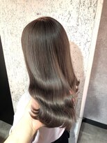 ミニウルフ髪質改善縮毛矯正酸性ストレートレイヤーカット/銀座