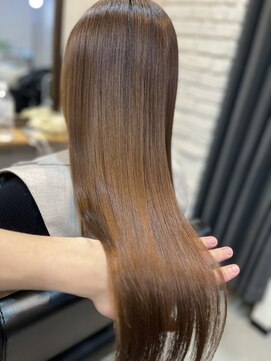 リノスムース(LINO smooth) 質感再生カラー+髪質改善トリートメント