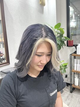 ベルヘアーデザイン 堺東(Belle hair Design) フェイスフレーミング/イヤリングカラー/外国人風/堺東/ブリーチ