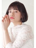 ナチュラル楽ちんボブ