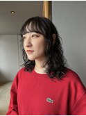 くるくるニュアンスパーマ