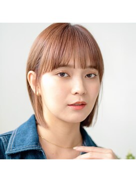 モンド ヘアクリエーション 下荒田店(monde hair creation) 【monde】ワンカール×切りっぱなしボブ×2WAYバング