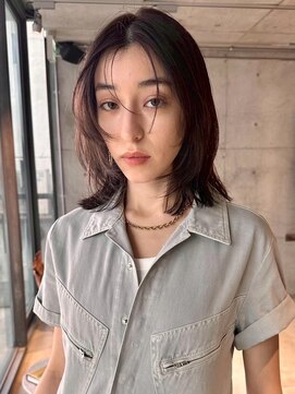 スクリーンギンザメゾン 銀座(SCREEN GINZA MAISON.) 黒髪カタログ/クラゲヘアー/オリーブ/銀座