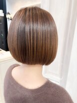 キャアリー(Caary)&nbsp;福山美容室Caaryミニボブナチュラルストレート10代20代30代