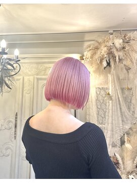 アルモワール(Armoire) ホワイトピンク/ピンク/ケアブリーチ/デザインカラー/ボブ