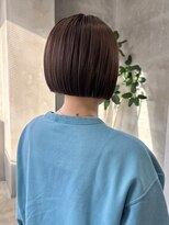 テトヘアー(teto hair) 切りっぱなしボブ イルミナカラー 透明感