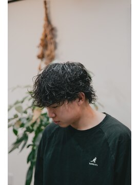 ノーナ(Nona) 【Nona 八戸ノ里】シャドウパーマ【メンズカット/メンズパーマ】