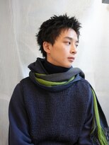 ノラ シブヤ(NORA) 刈り上げないメンズショート・ピンパーマ