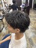 【おすすめ】メンズカット+似合わせパーマ+マイクロバブル