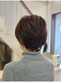 40代50代、ショートボブスタイル