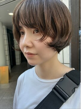 ナヌーク シブヤ(nanuk shibuya) ショートボブ/ハッシュカット/顔周りカット