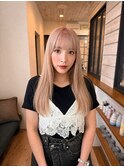 透明感ホワイトピンクベージュ