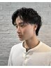 【men's限定　colでイメチェン☆】デザインパーマ＆カット 