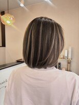 ルクス(Lux)&nbsp;hairLux浜松天王・三ヶ日・白髪1.5ヶ月気にならないハイライト