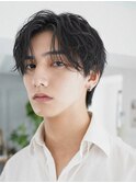 Men's/メンズカット/ニュアンスパーマ/フェザーパーマ/眉毛