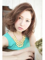 ミンクス 銀座店(MINX) 【MINX小池】長谷川潤風ボブ 外国人風パーマ イノセントカラー