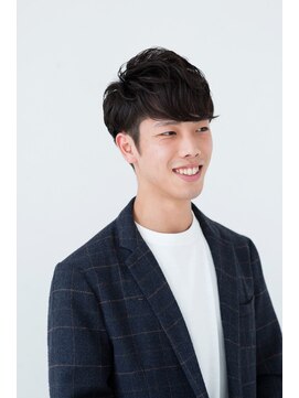 アメリエギャルソン(amelie et garcon) さわやかツーブロックマッシュ　【amelie与野本町店】