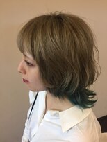 ジュエルキーナ(JEWELucina)&nbsp;マッシュウルフ【髪質改善カラーエステ】