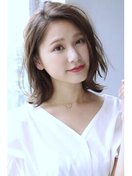 リップス デリコ(LIPS derico) 《LIPSderico》抜け感ハイライト×外ハネボブ