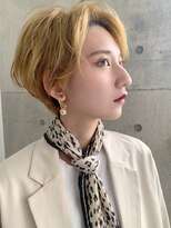 カシータヘアリゾート 熱田千年店(Casita Hair Resort) 【ＣＨＲ】ハイトーンイエローベージュ