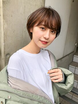 ヘアサロンエムフィス 池袋東口(HAIR SALON M Fe's) ショートボブ☆ラフアッシュブラウン