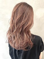 ペスカ 長町南店(pesca)&nbsp;ハイライトでつくるピンクベージュ (OIKAWA)