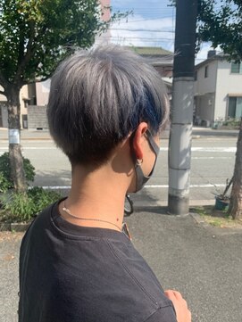 ニケロランジュ(Nike L'orange) ホワイトシルバー×ブルーインナー