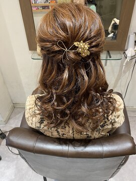 ハートライン(hair bridal Heart Line) セット