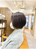 【lore銀座】うる艶ショートボブ　すっきりヘッドスパ　