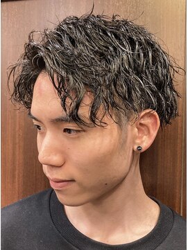 ヒロギンザ 御茶ノ水店(HIRO GINZA) アップバングツイストスパイラルパーマ