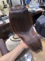 ゼスト フィーノ(ZEST fino)&nbsp;【ZEST立川 橋本姫奈】髪質改善×ほんのりピンクベージュ