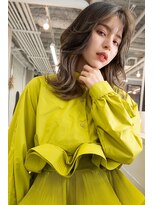 アンジェリカラボ 梅田店(ANGELICA LABO)&nbsp;シースルーバングくびれ巻きレイヤー