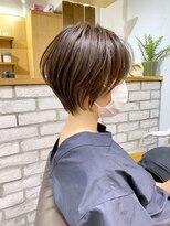 バンプ ギンザ(BUMP GINZA)&nbsp;30代/40代/50代・絶壁解消・小顔前下がりショートボブ【中村】