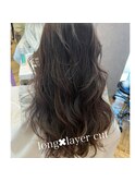ロングレイヤースタイル