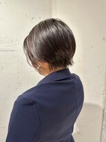 ラミ(L'ami)&nbsp;絶壁解消◎丸みショート/透明感艶髪グレージュ