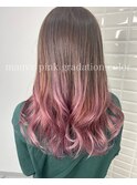 gradation pink★masami style