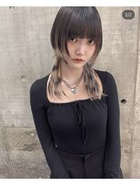 アリー(ally) 中性ウルフレイヤーカットロングウルフカット姫カット姫ウルフ